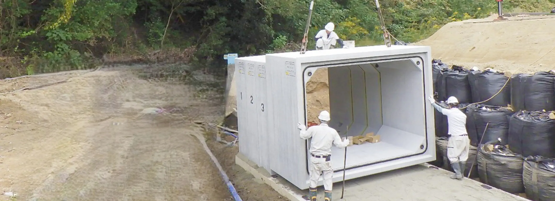 土木工事の風景