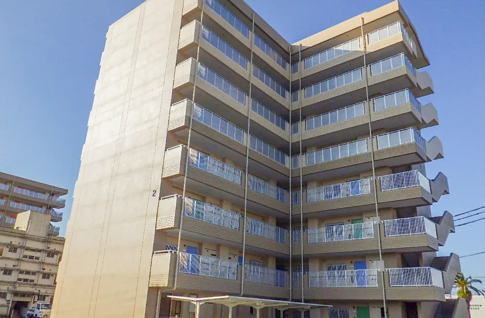 見初団地建替(第2棟Ⅰ期 建築主体)工事の完成写真